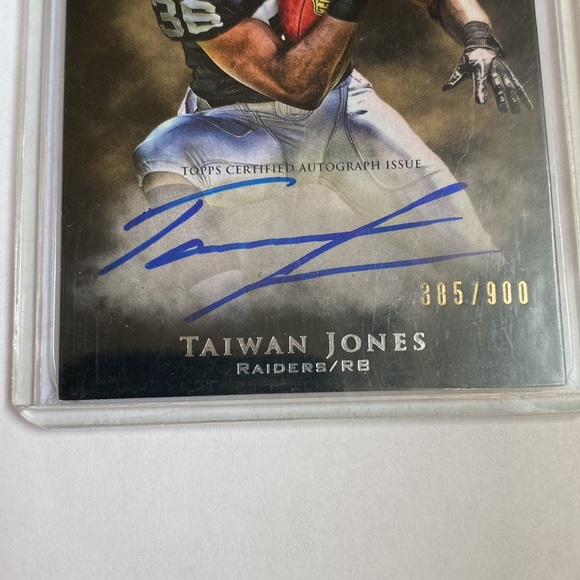 2011 Inception Taiwan Jones Rookie Autograph 285/900 - Picture 2 of 4